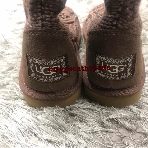 UGG PATCHWORK KNIT TALL BOOTS🎀 - Picture 8 of 9